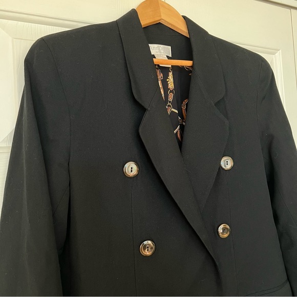 Ann Taylor Vintage 100% Wool Double Breasted Blazer - Picture 2 of 7